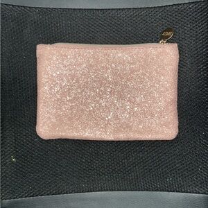 Ipsy Pink Glitter Glam Bag